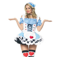 LA83354 Leg Avenue Miss Wonderland Halloween Costume